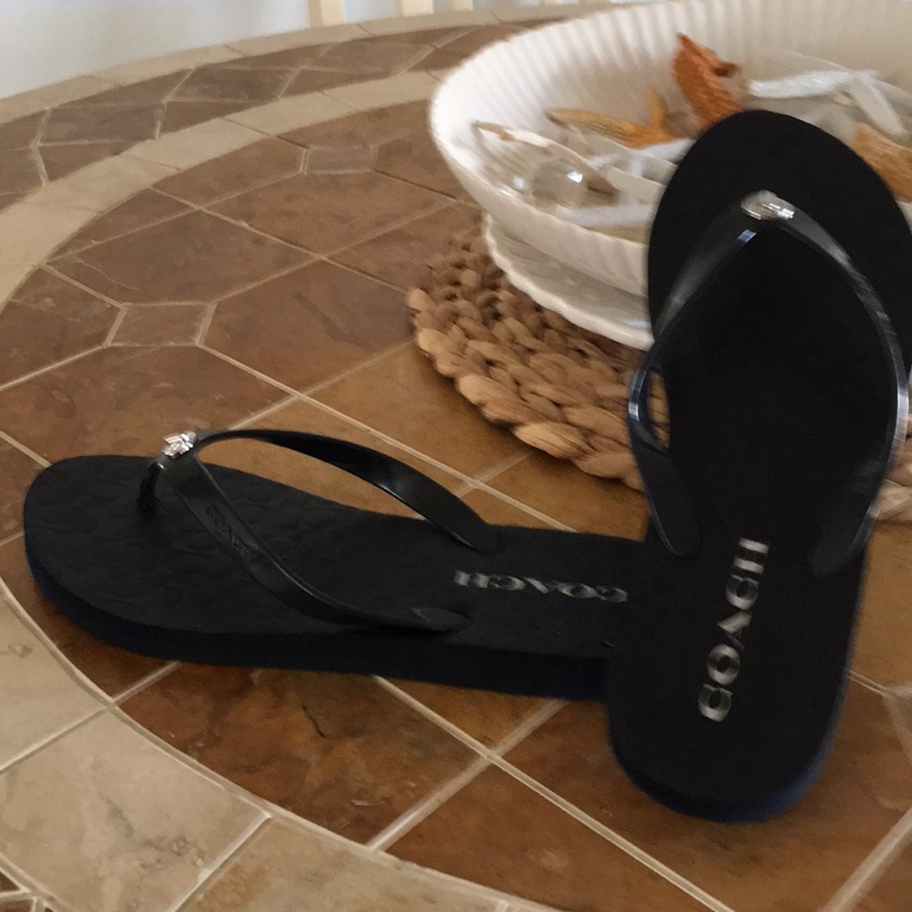 Coach Flip Flops